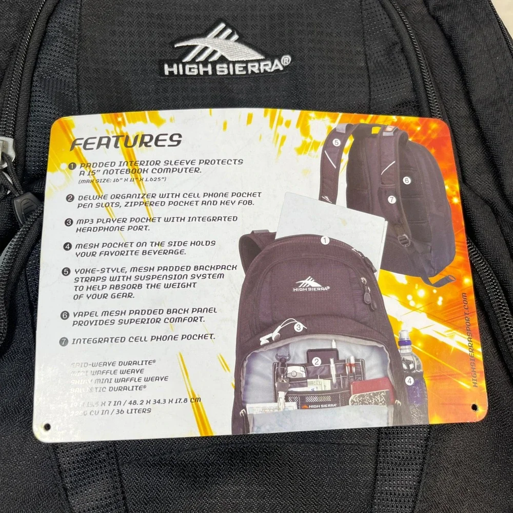 High Sierra width duralite straps